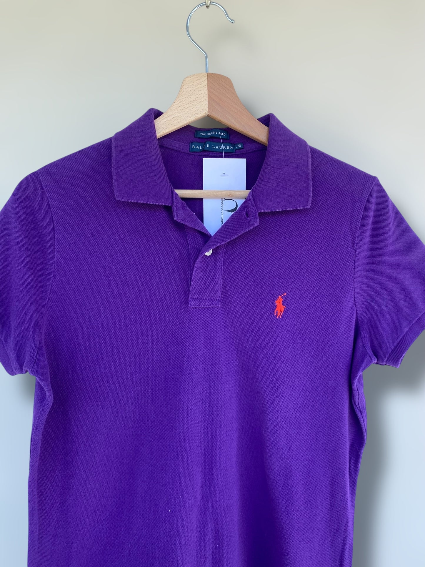 Ralph Lauren purple polo shirt