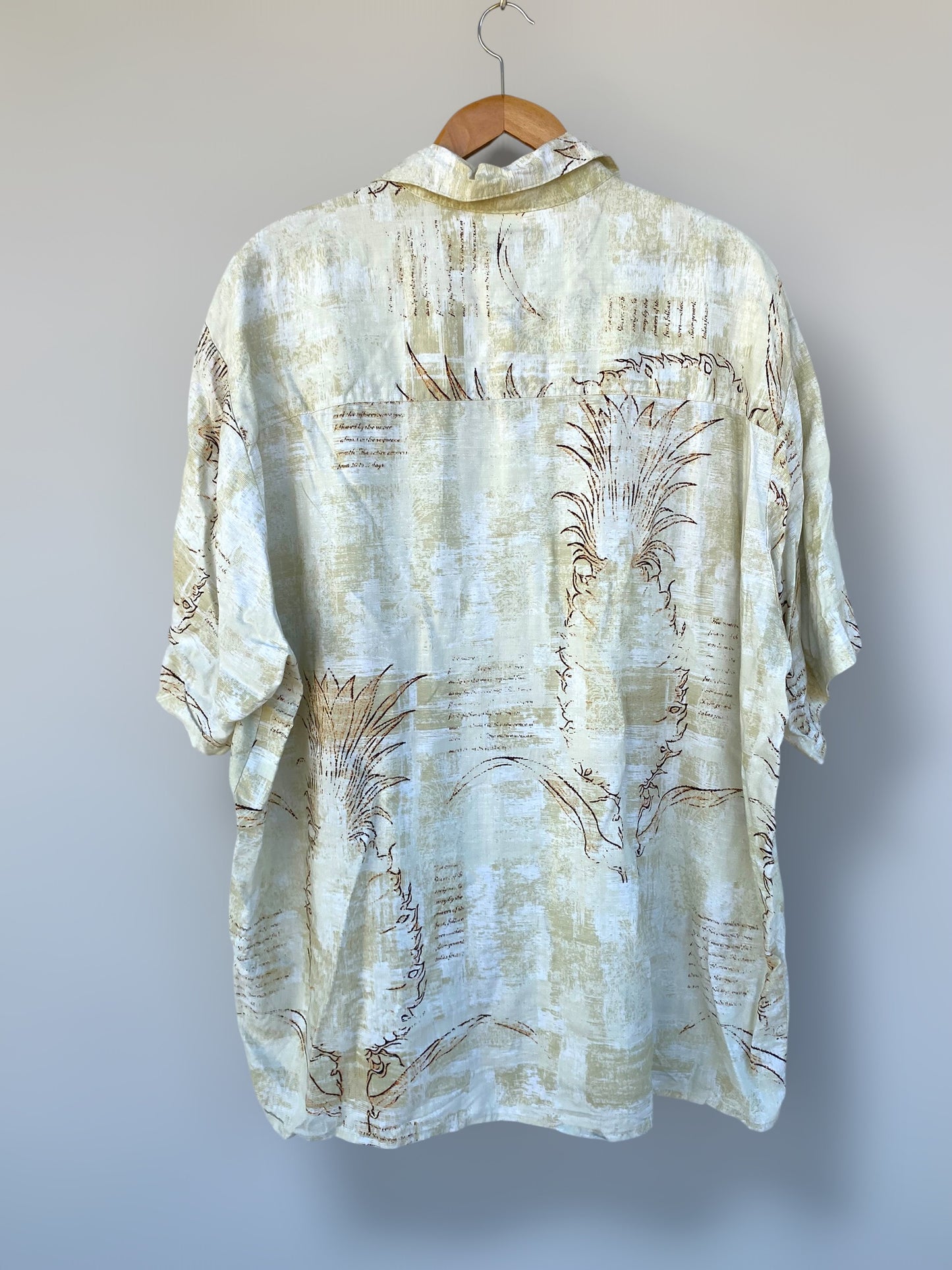 Creamy Hawaiian vintage shirt by natural Issue