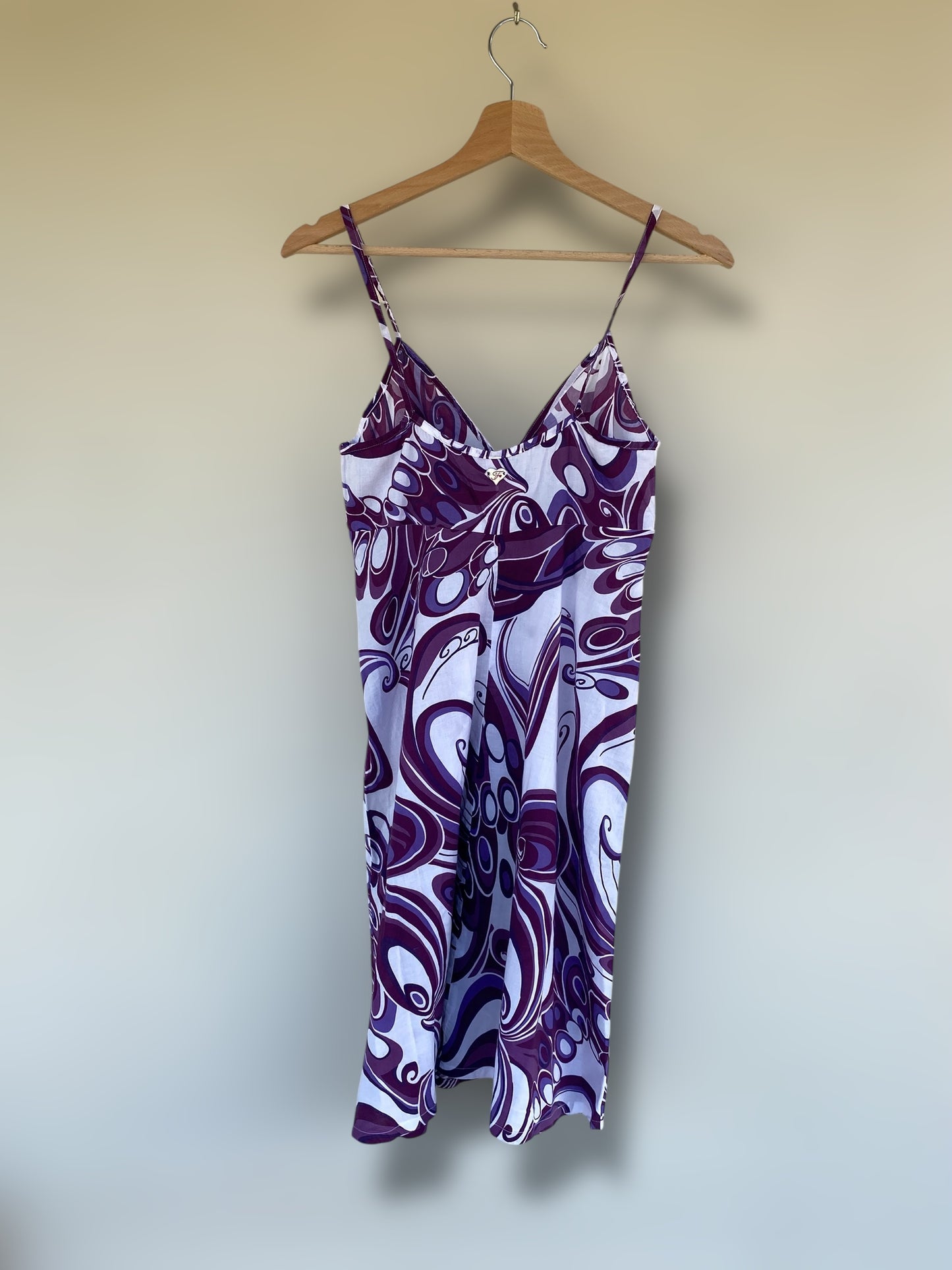 Illusion patterns 00s dress