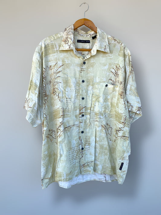 Creamy Hawaiian vintage shirt by natural Issue