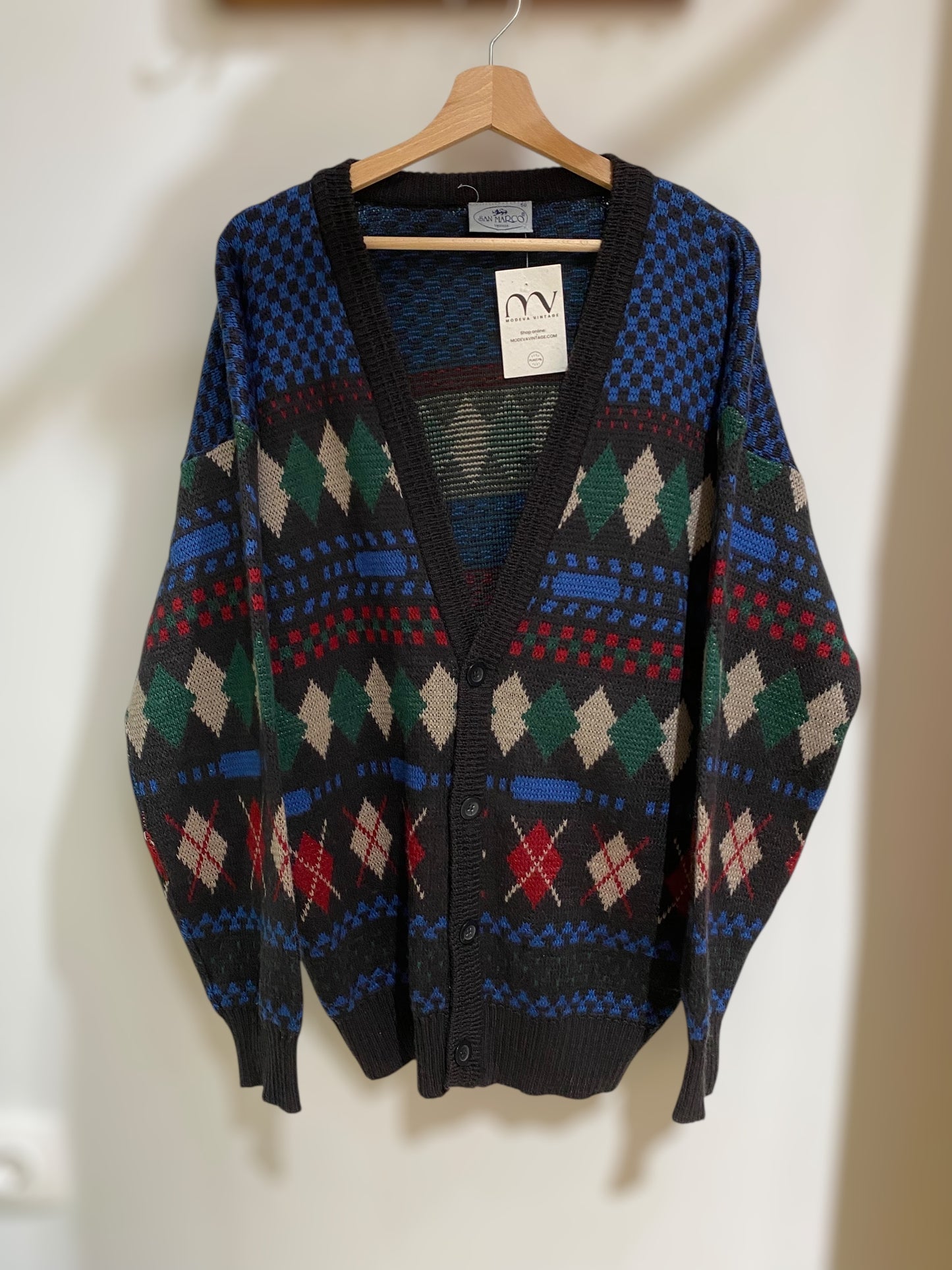 Grandpa style vintage cardigan