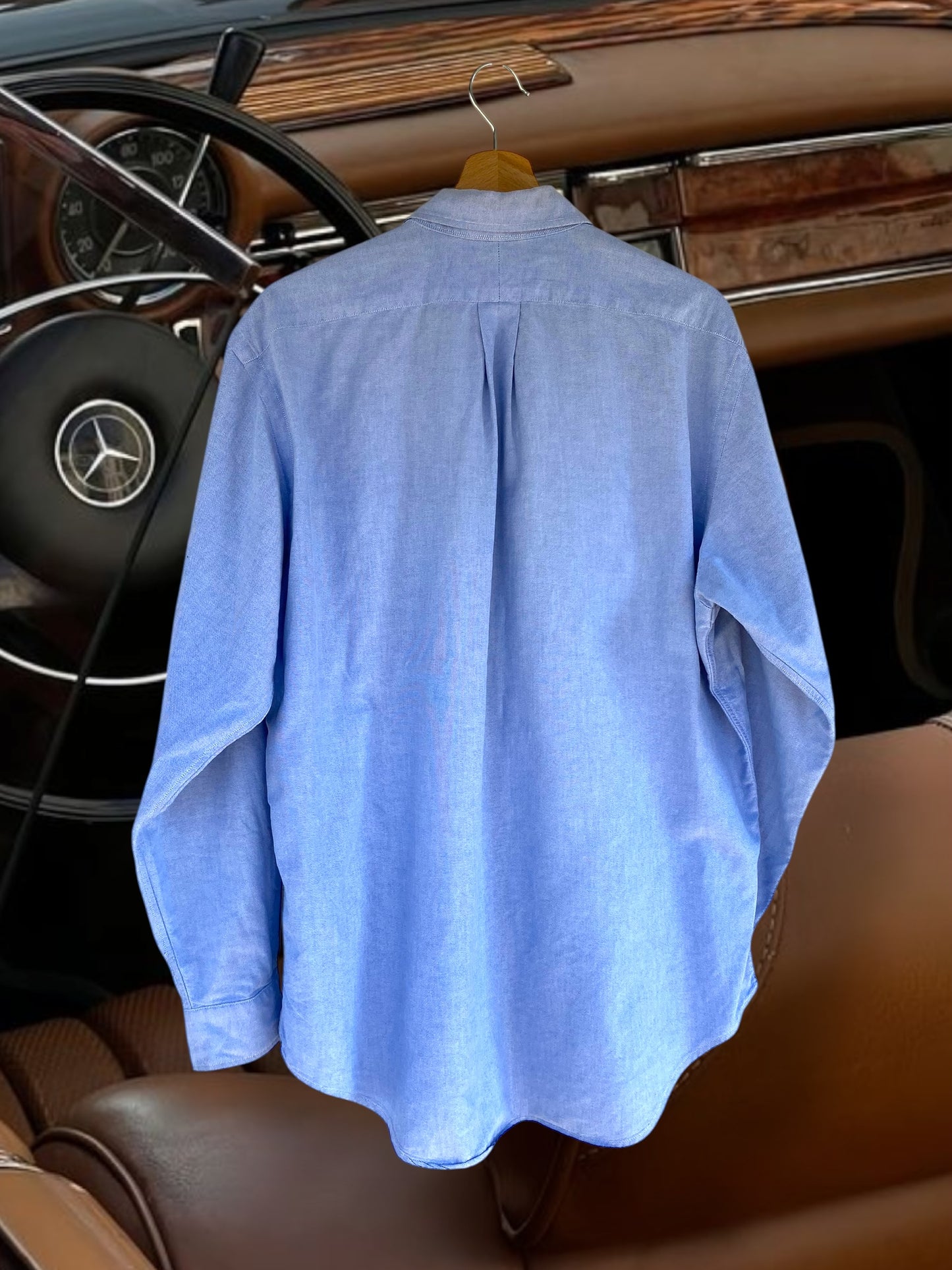 Polo by Ralph Lauren solf blue shirt