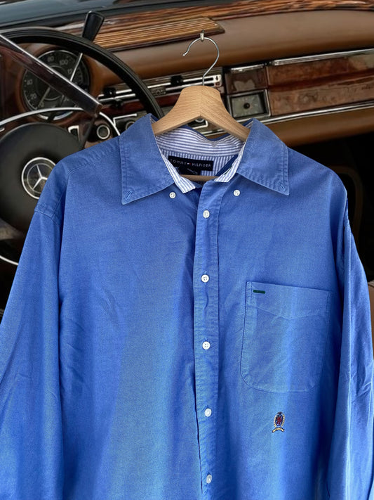 Tommy Hilfiger casual blue shirt
