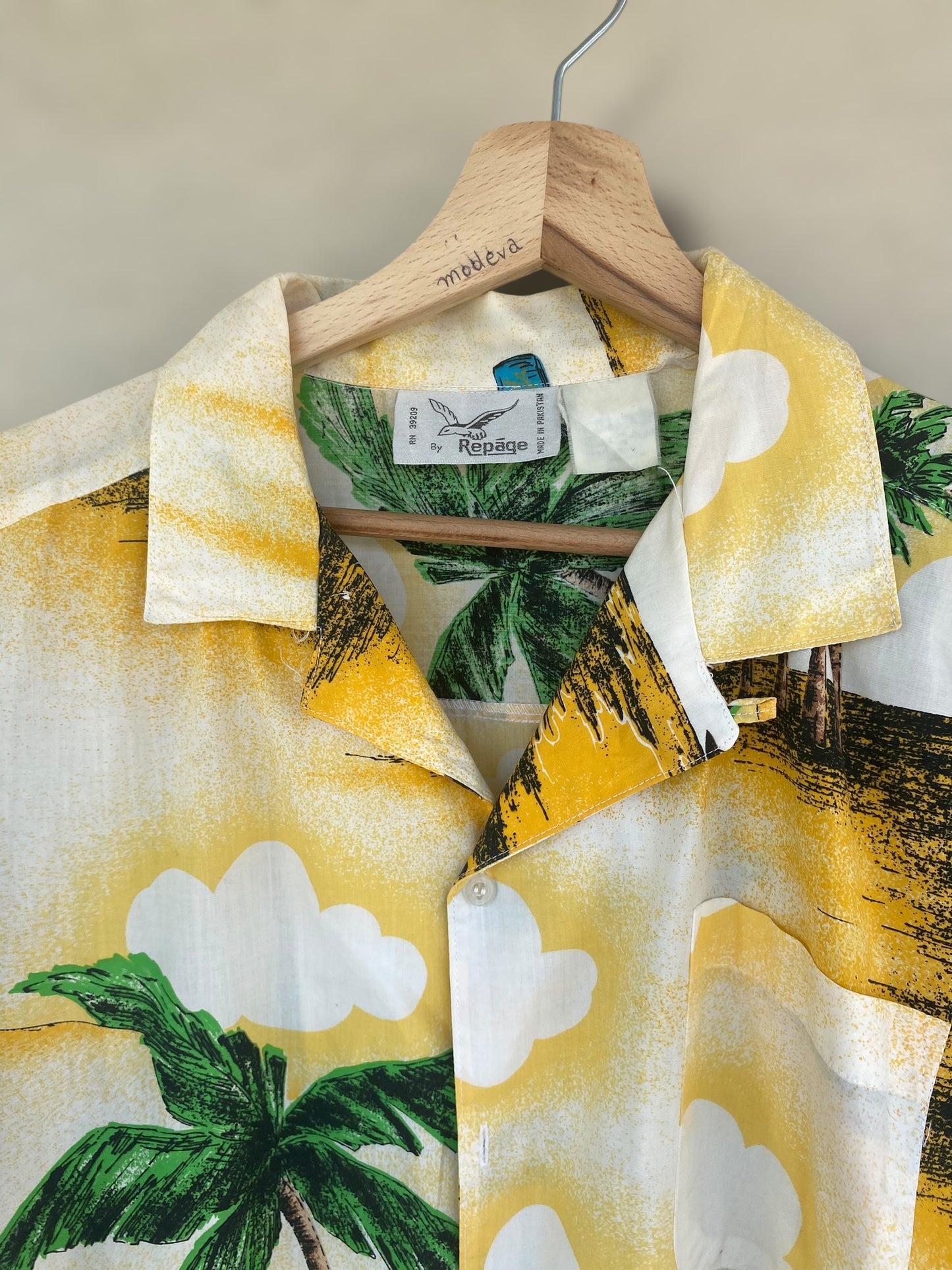 “Vintage vacation” Hawaiian shirt