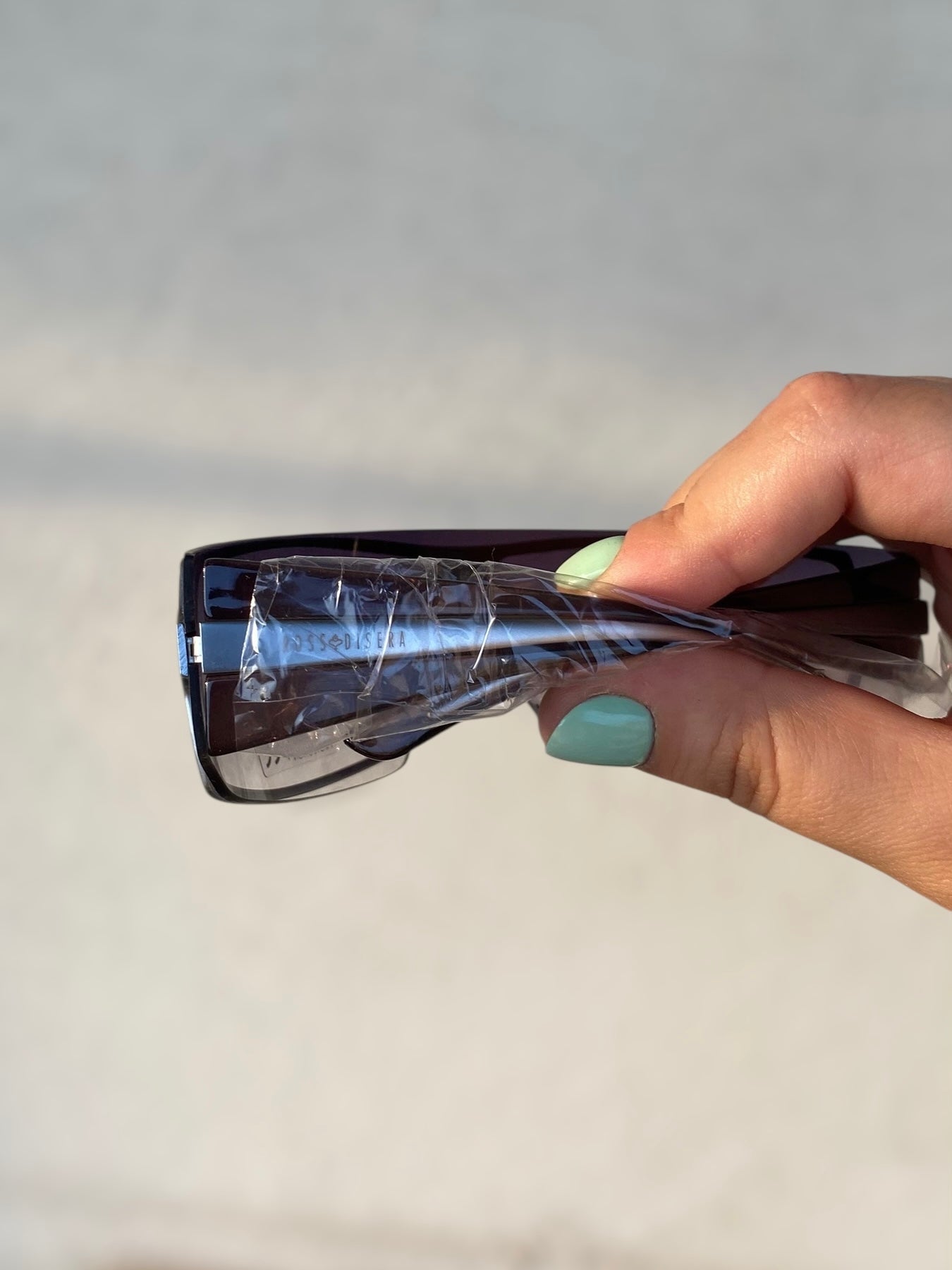 Vintage silver Ross Disera sunglasses