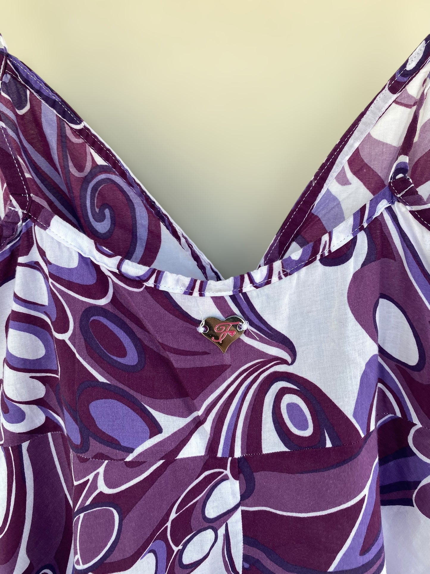 Illusion patterns 00s dress