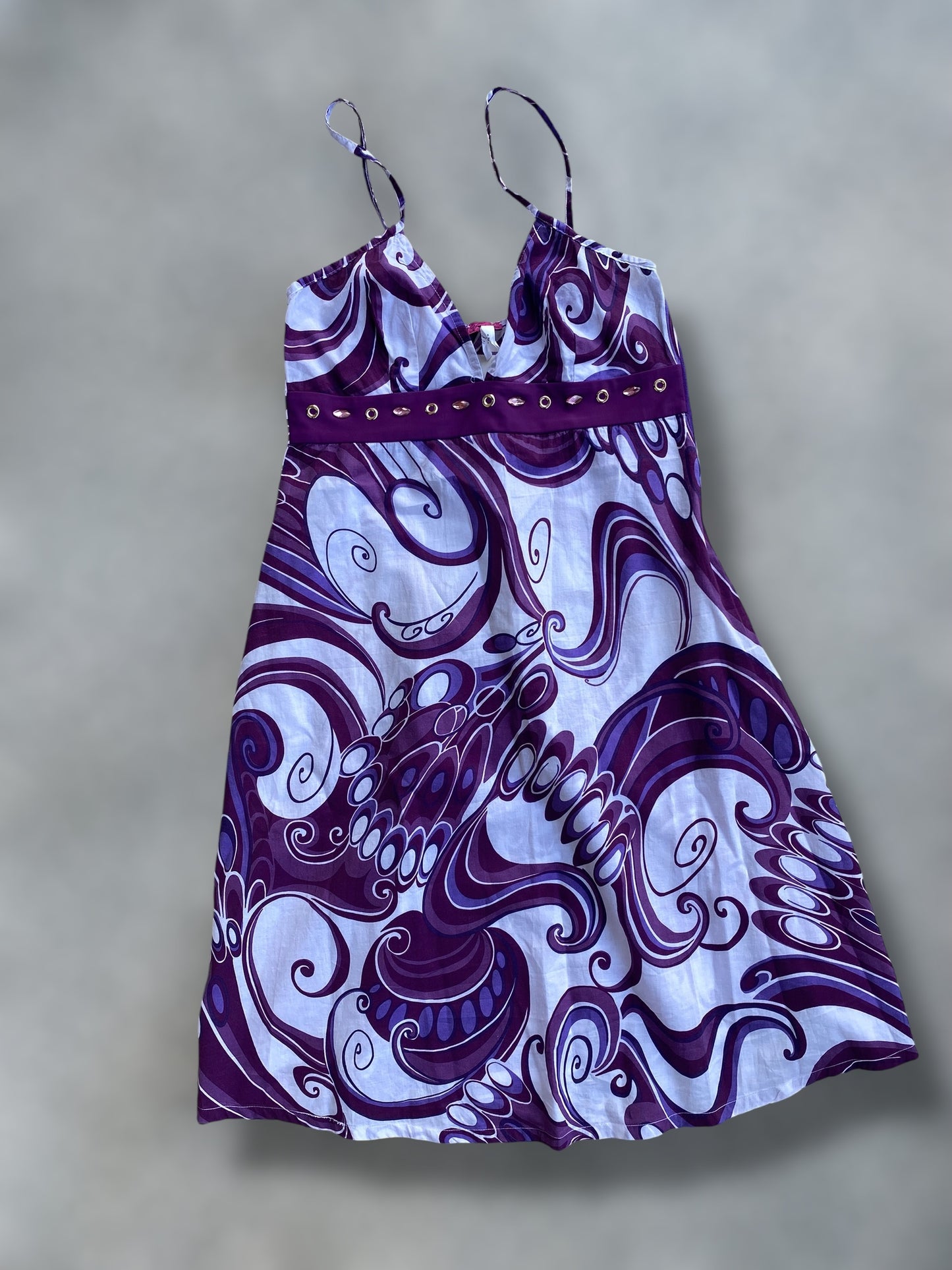 Illusion patterns 00s dress