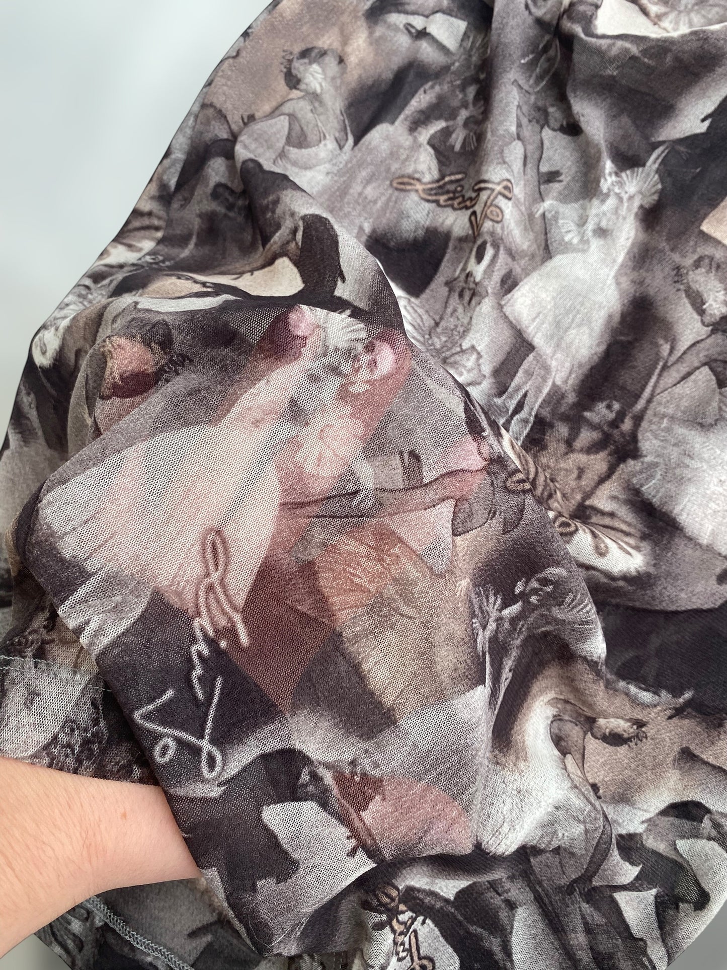 00s see through balarinas dress