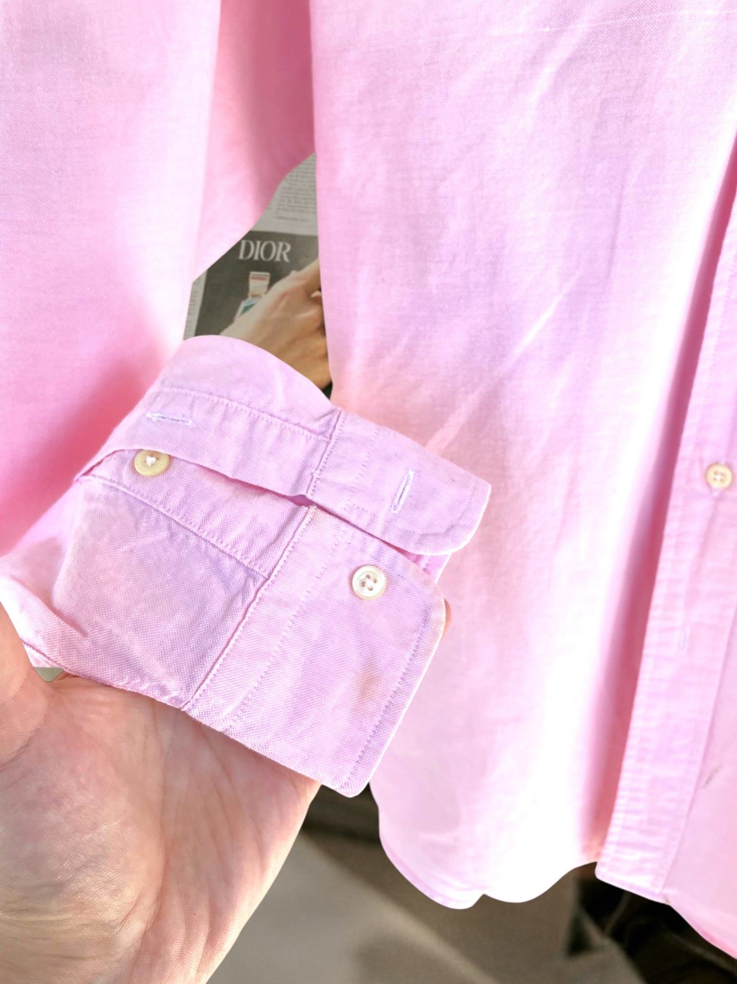 Ralph Lauren soft pink shirt