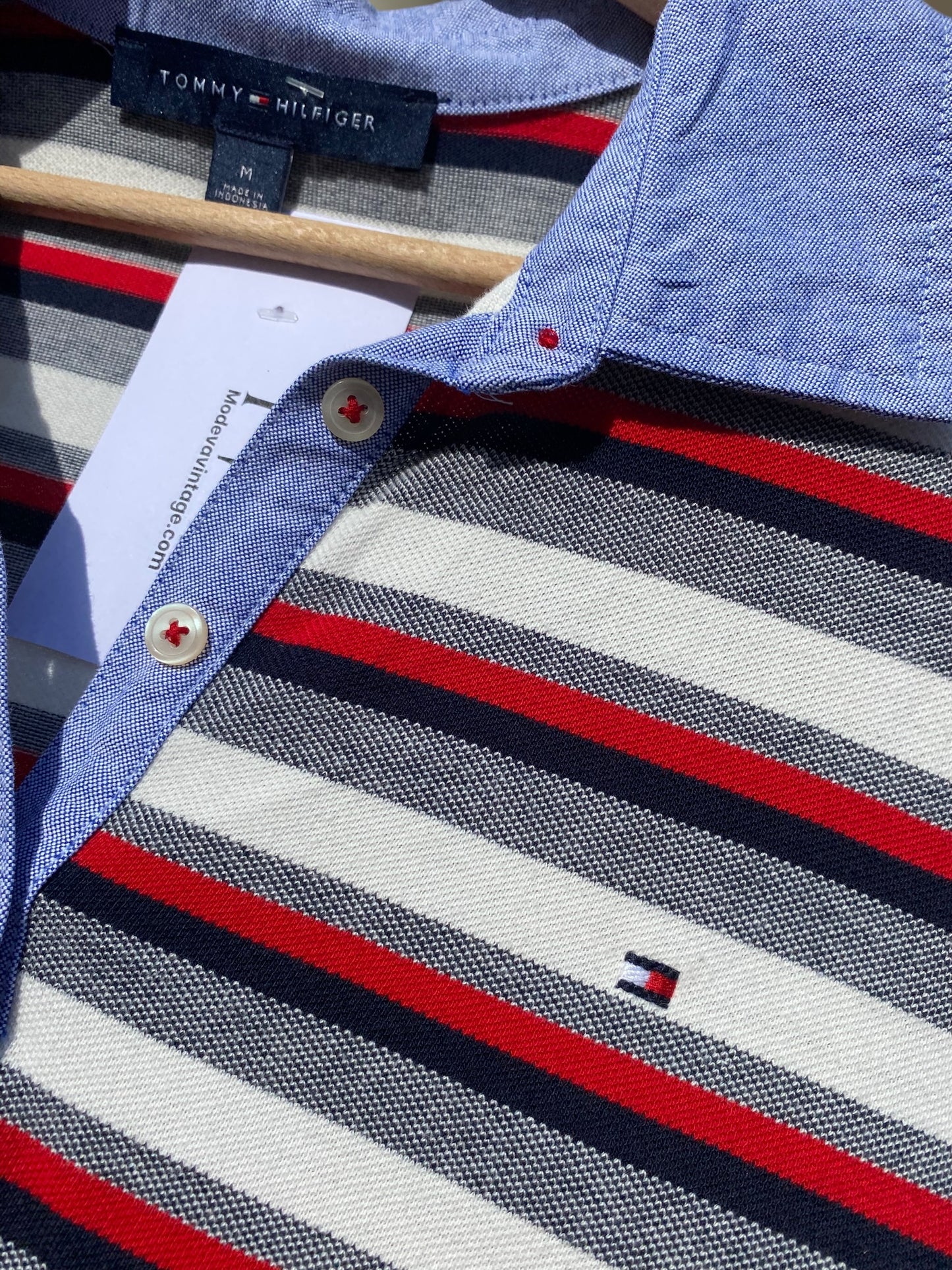 Tommy Hilfiger striped polo shirt