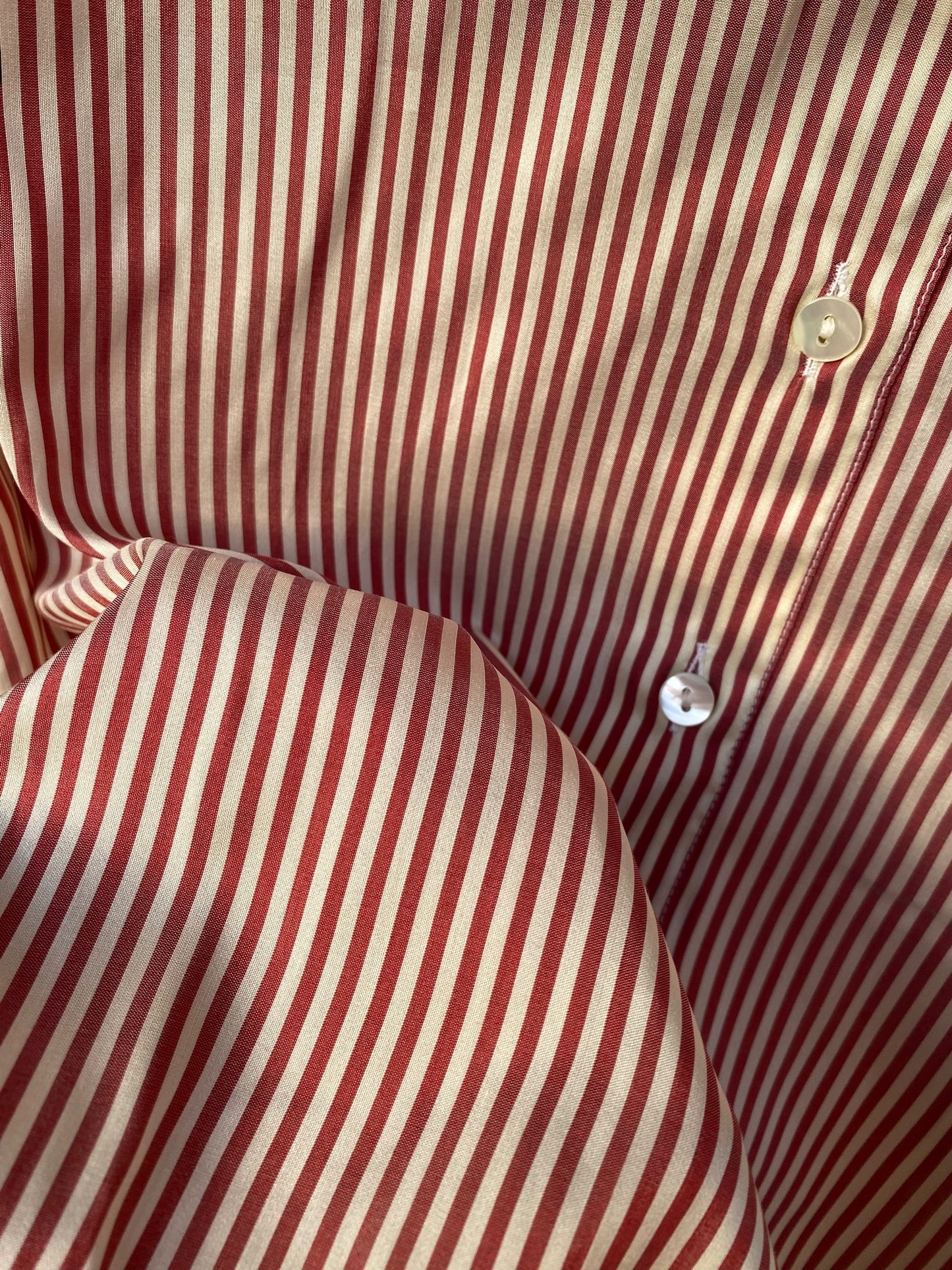Vintage striped silk shirt