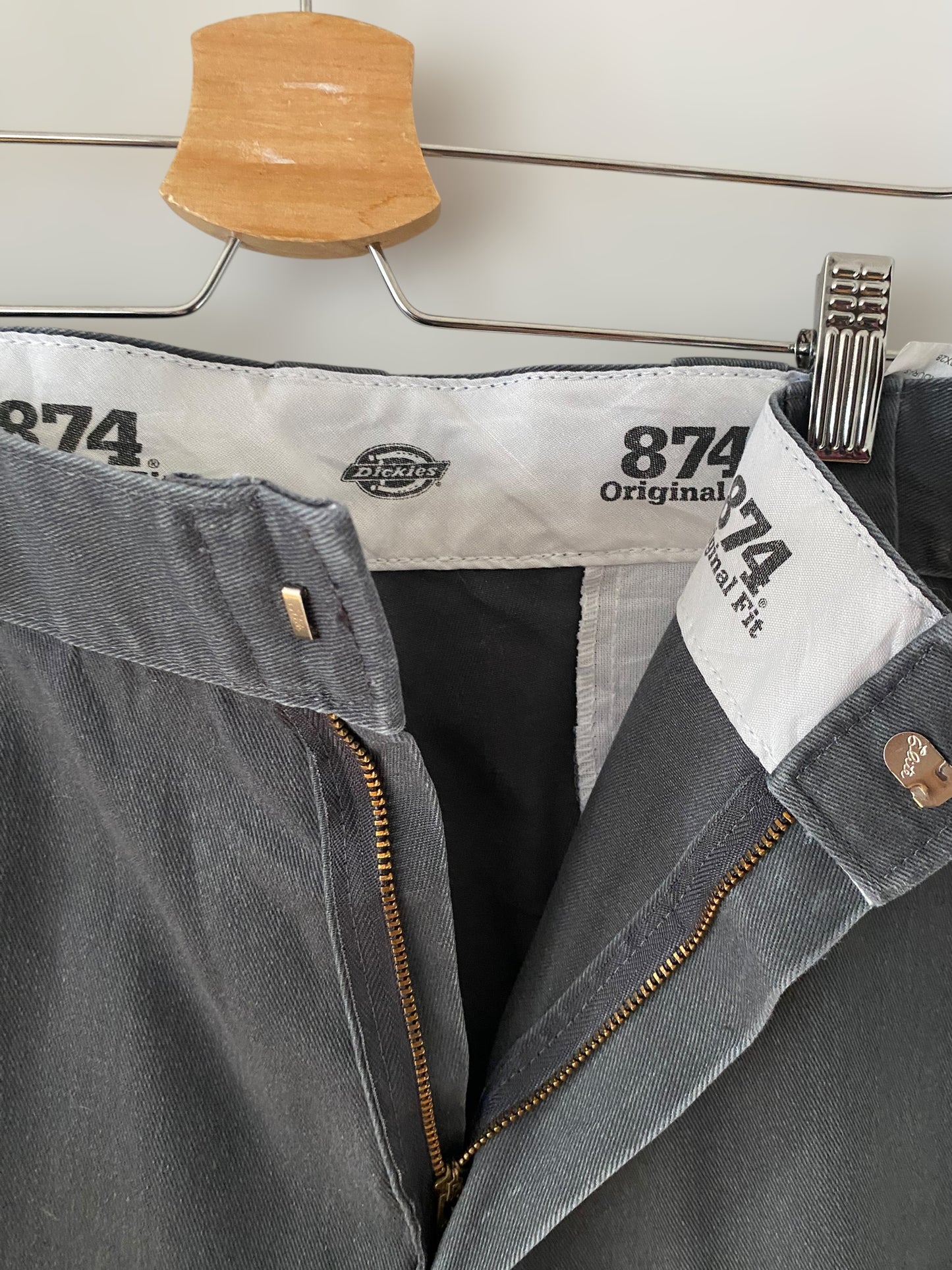 Elephant grey Dickies 874 original fit chino