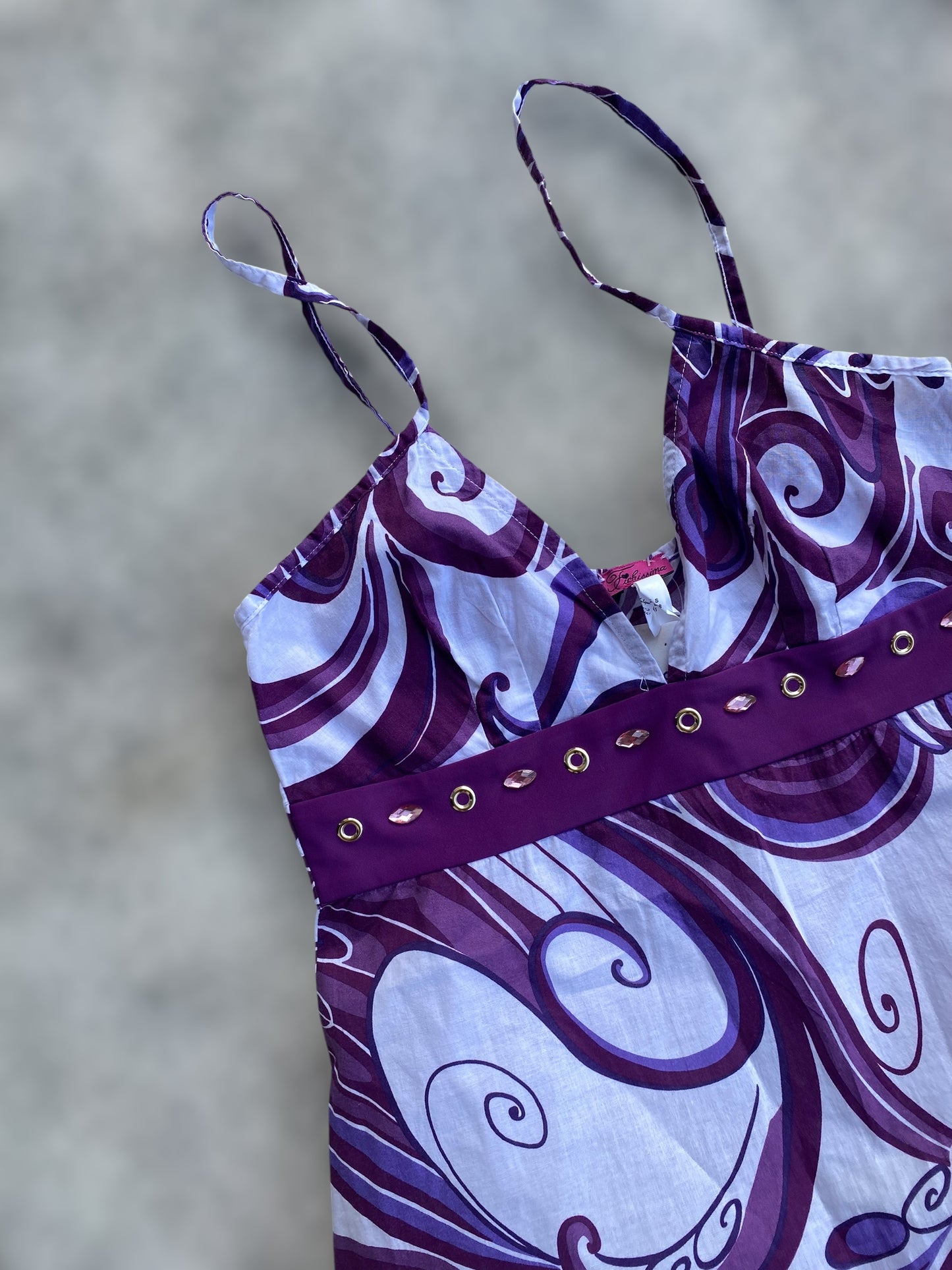 Illusion patterns 00s dress