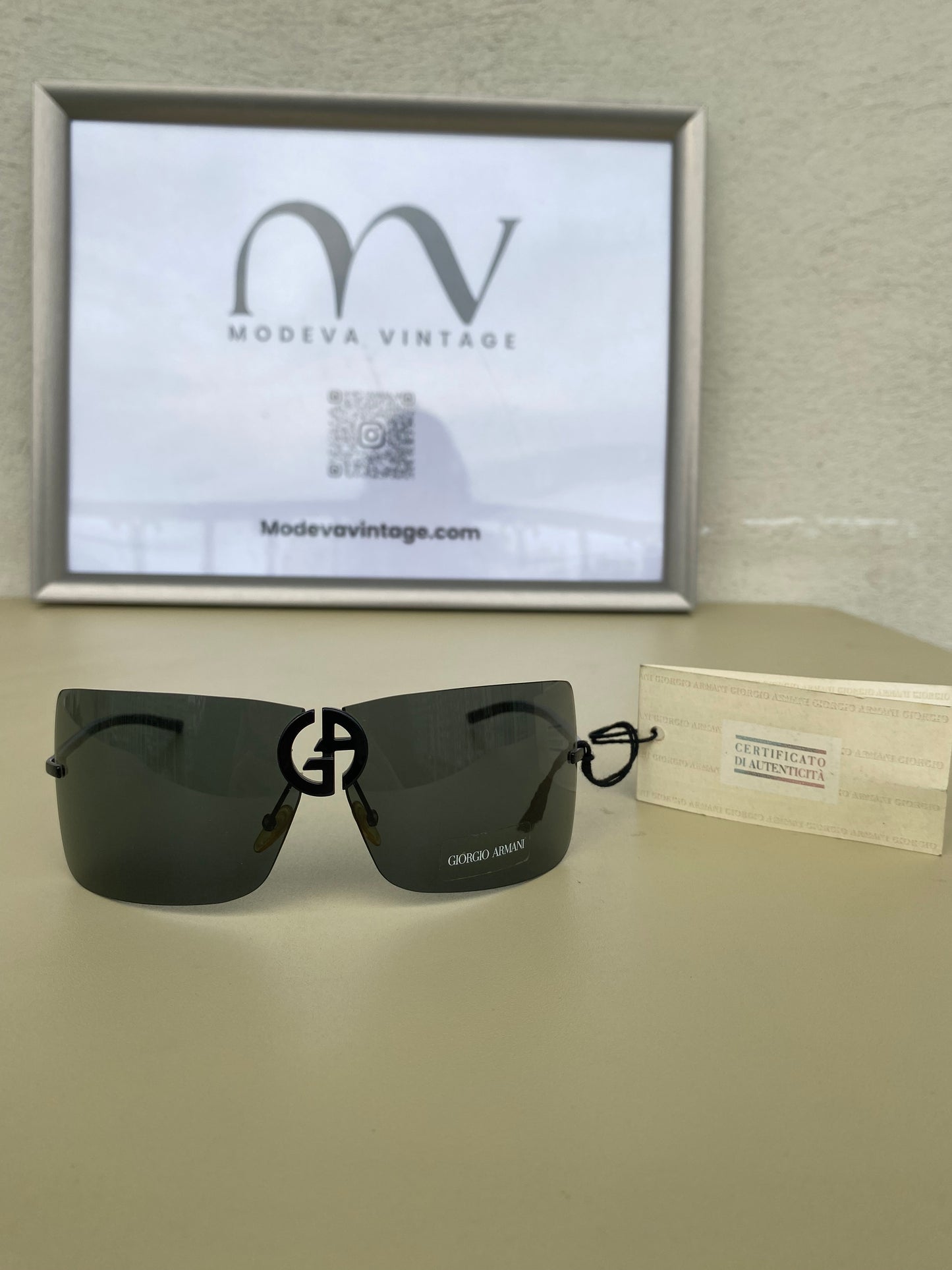 Deadstock Giorgio Armani vintage sunglasses