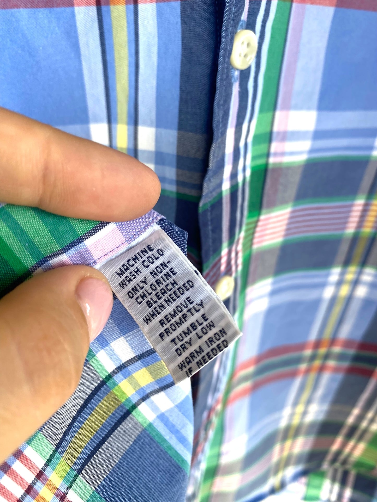 Ralph Lauren checkered shirt