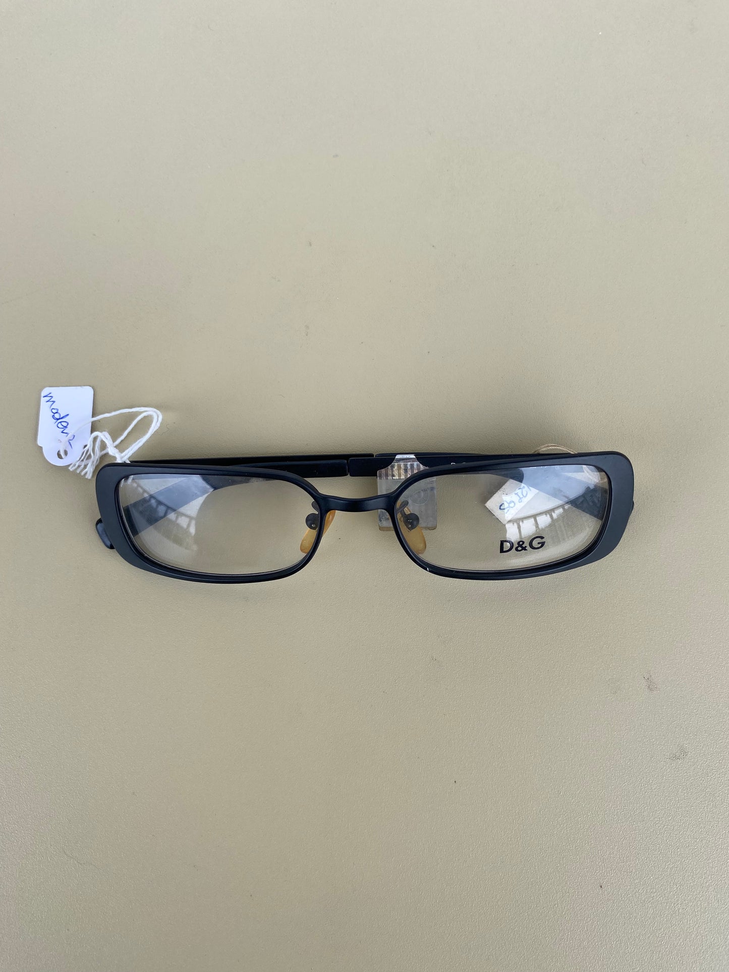 Vintage D&G black eyeglasses