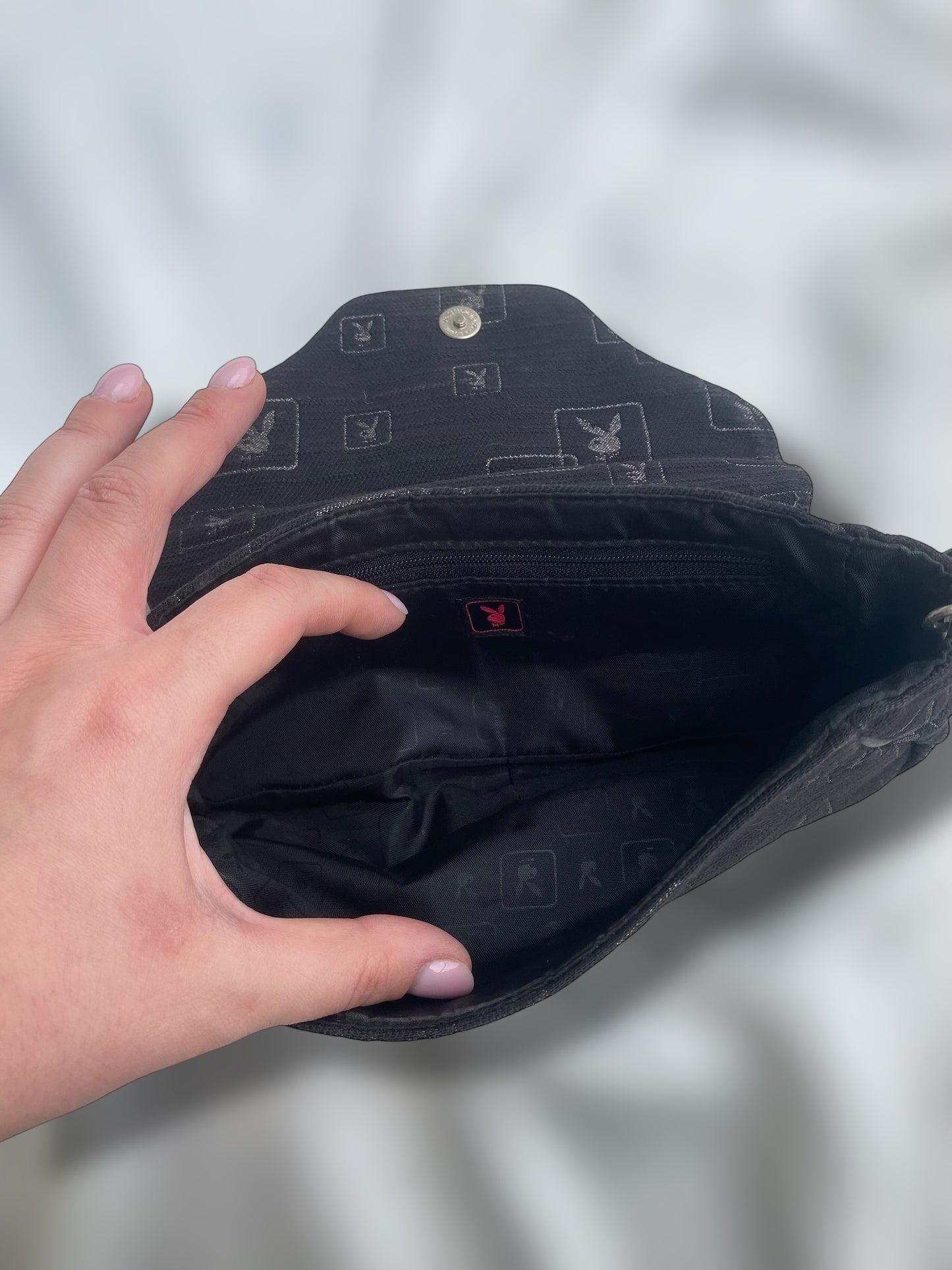 2000s Playboy canva bag