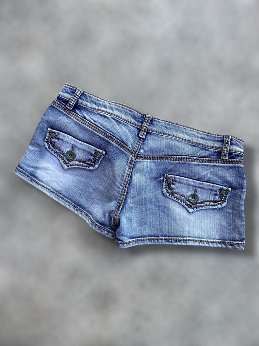 Micro low waisted 00s shorts