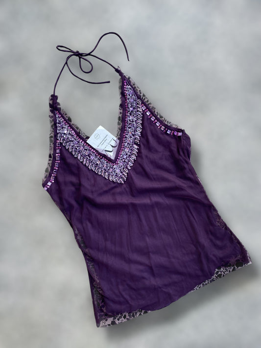 Cocktail party halter top