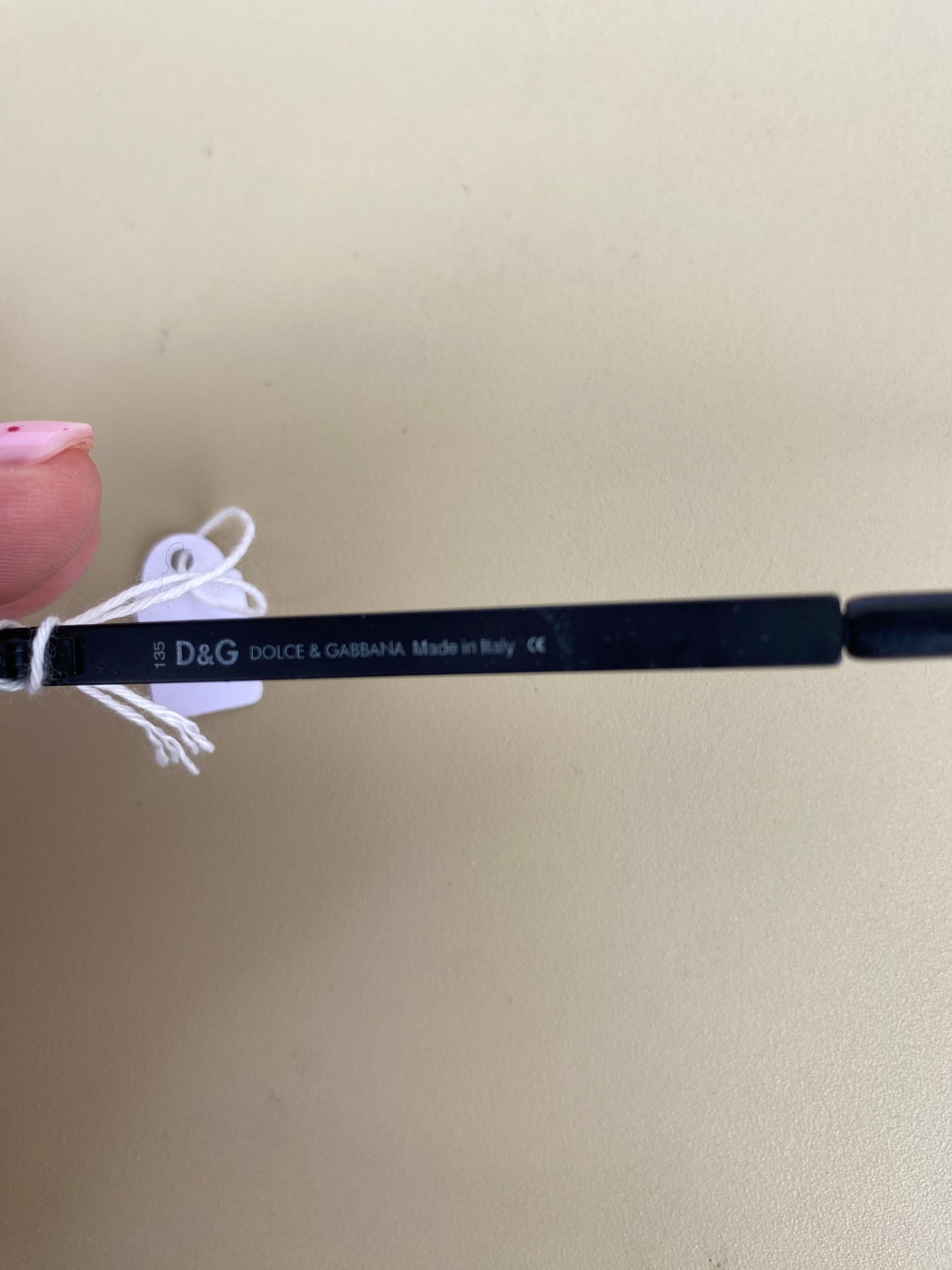 Vintage D&G black eyeglasses