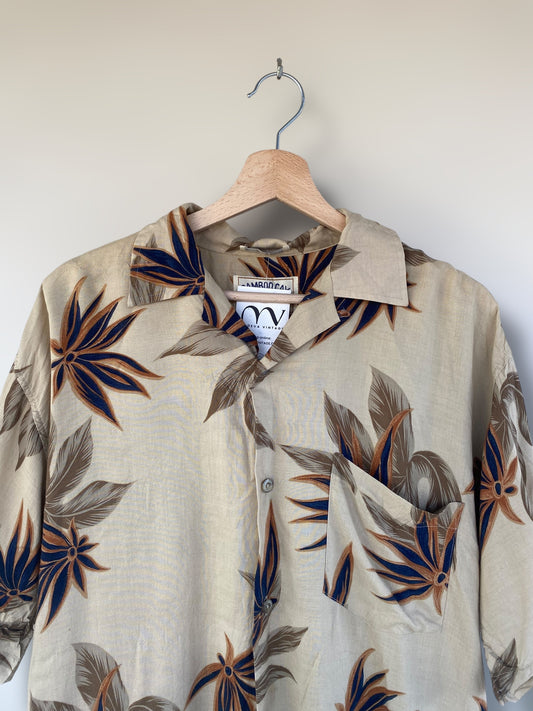 Bamboo cay Hawaiian shirt