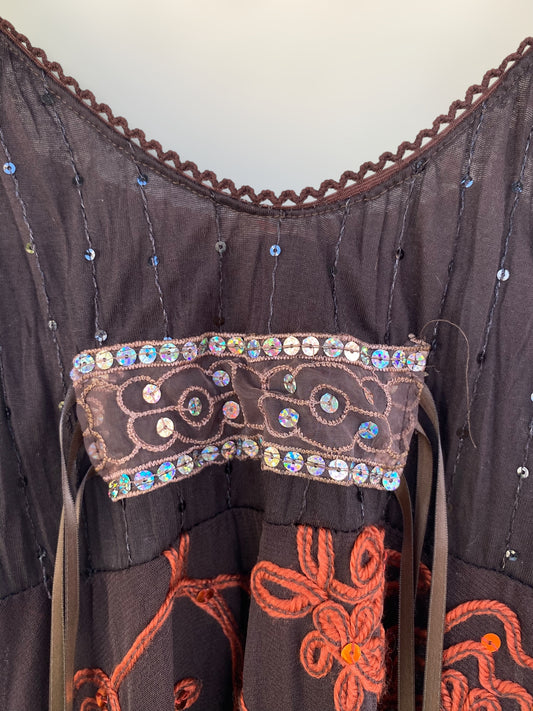 00s fairy embroidered top