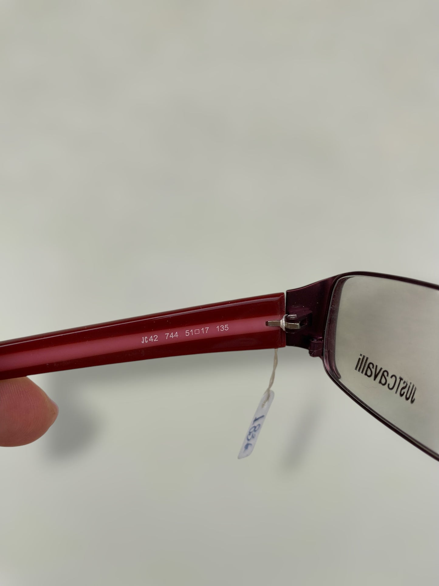 Just Cavalli dark pink 00s eyeglasses