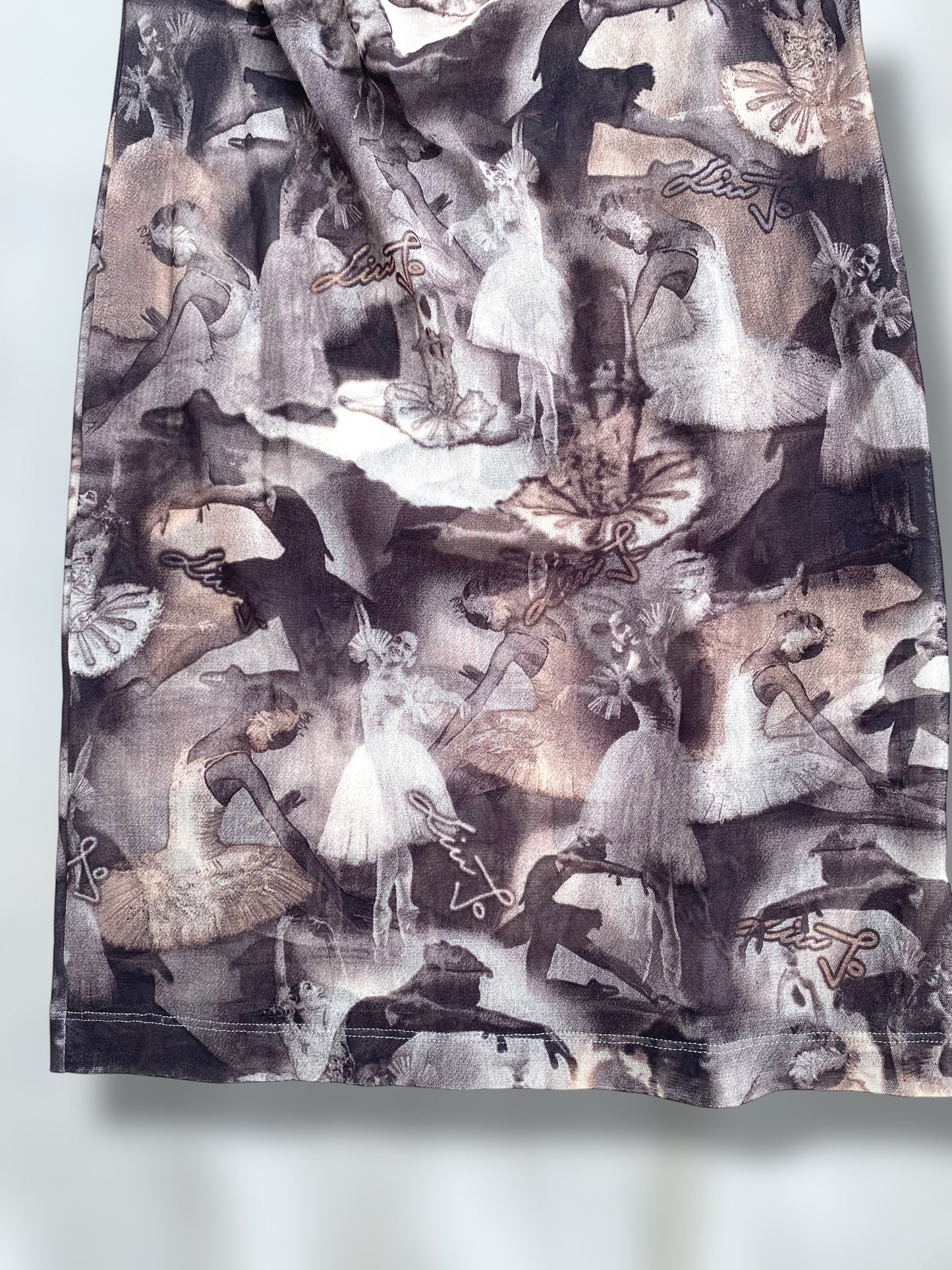 00s see through balarinas dress