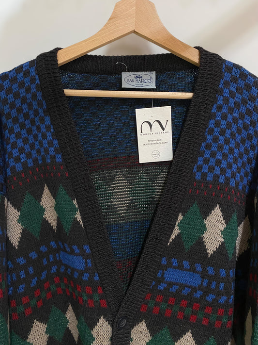 Grandpa style vintage cardigan
