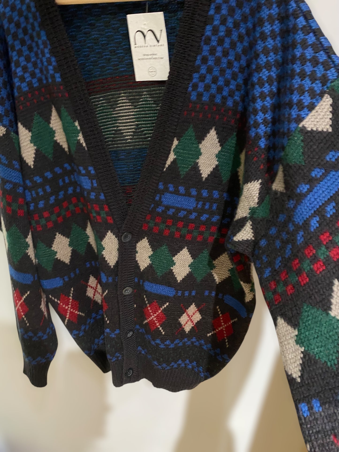 Grandpa style vintage cardigan