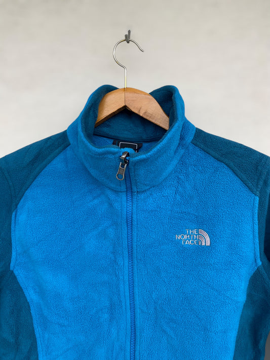 The North Face mixed blue fleece (M)