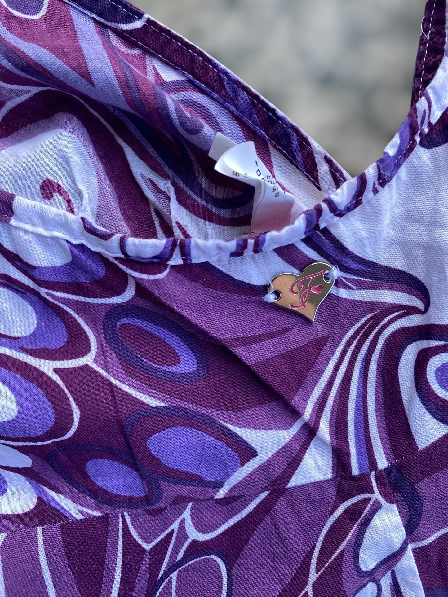 Illusion patterns 00s dress