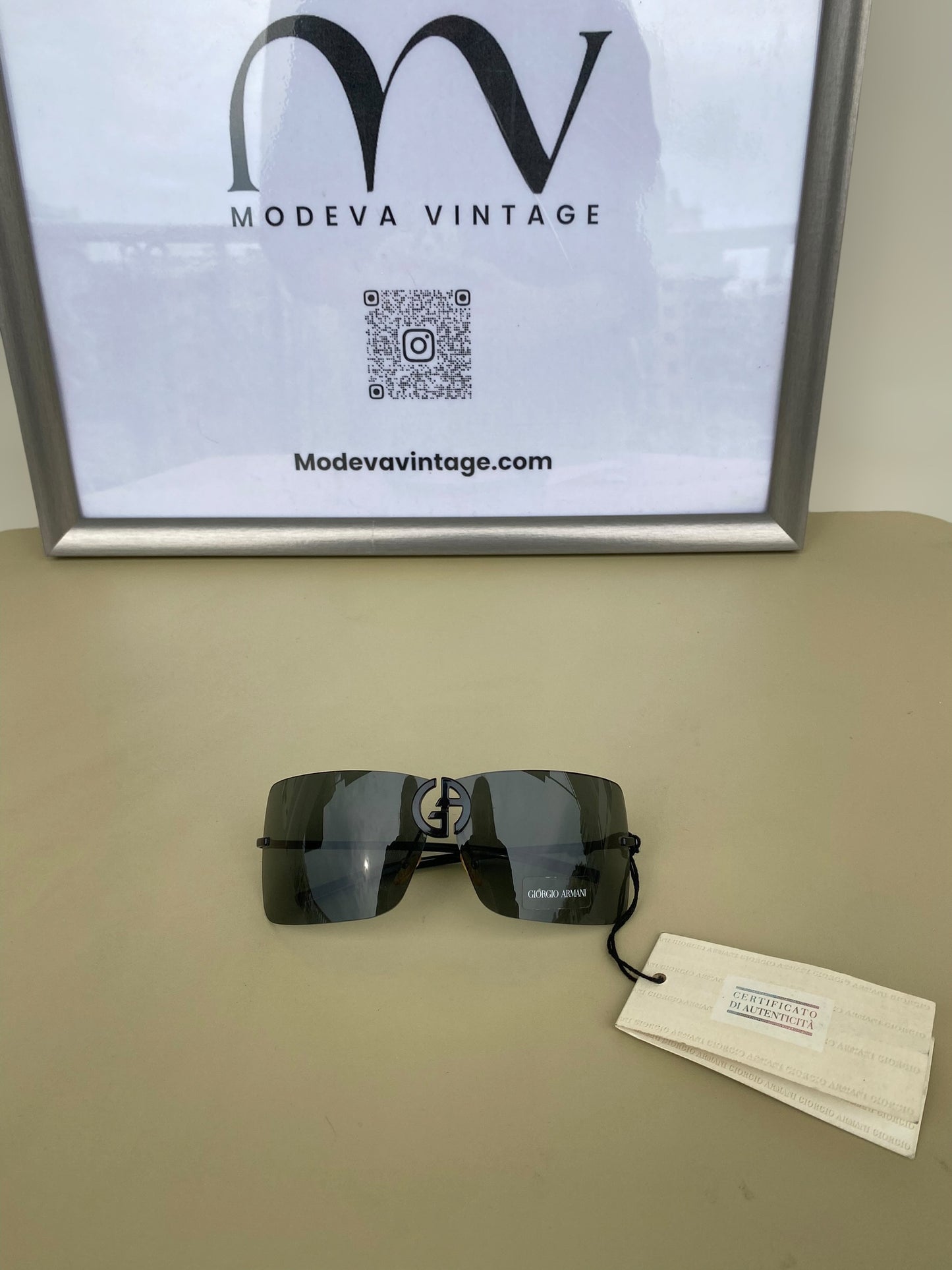 Deadstock Giorgio Armani vintage sunglasses