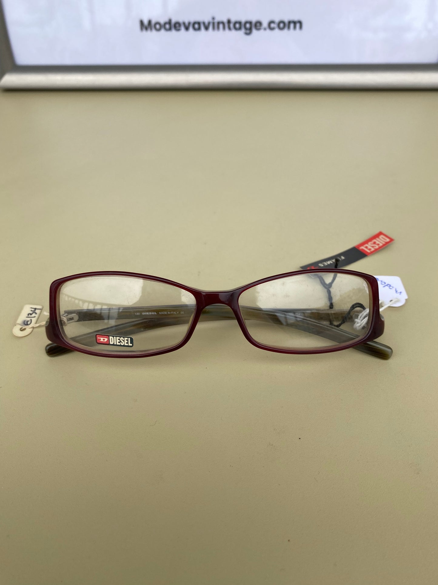 Vintage Diesel upside down eyeglasses