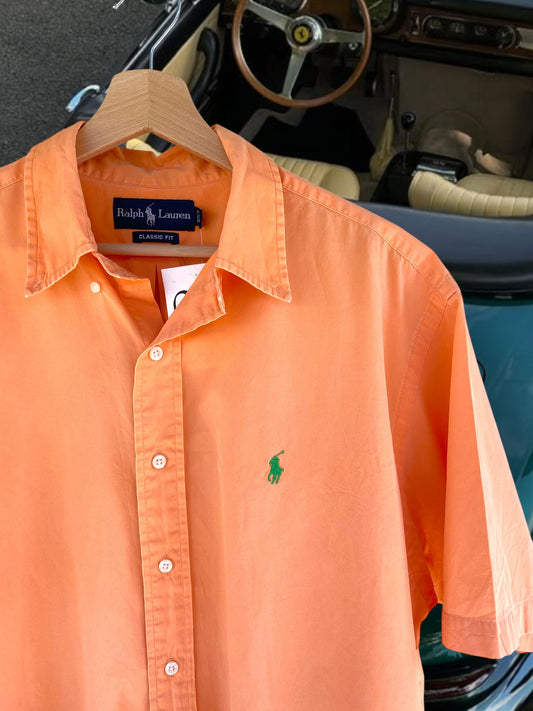 Ralph Lauren in salmon color T-shirt