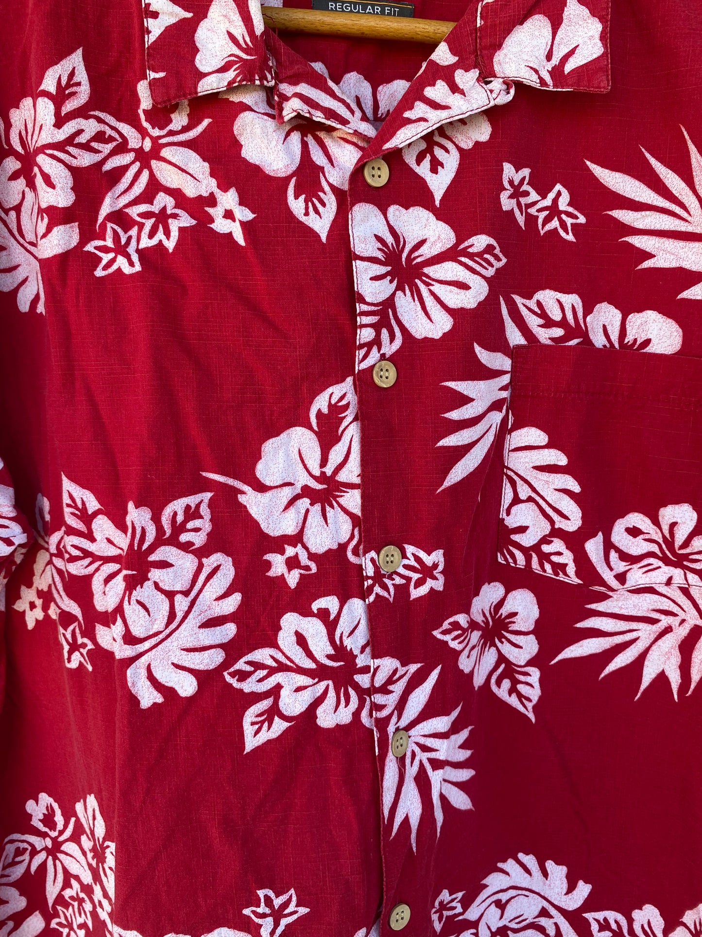 Quicksilver Waterman collection Hawaiian shirt