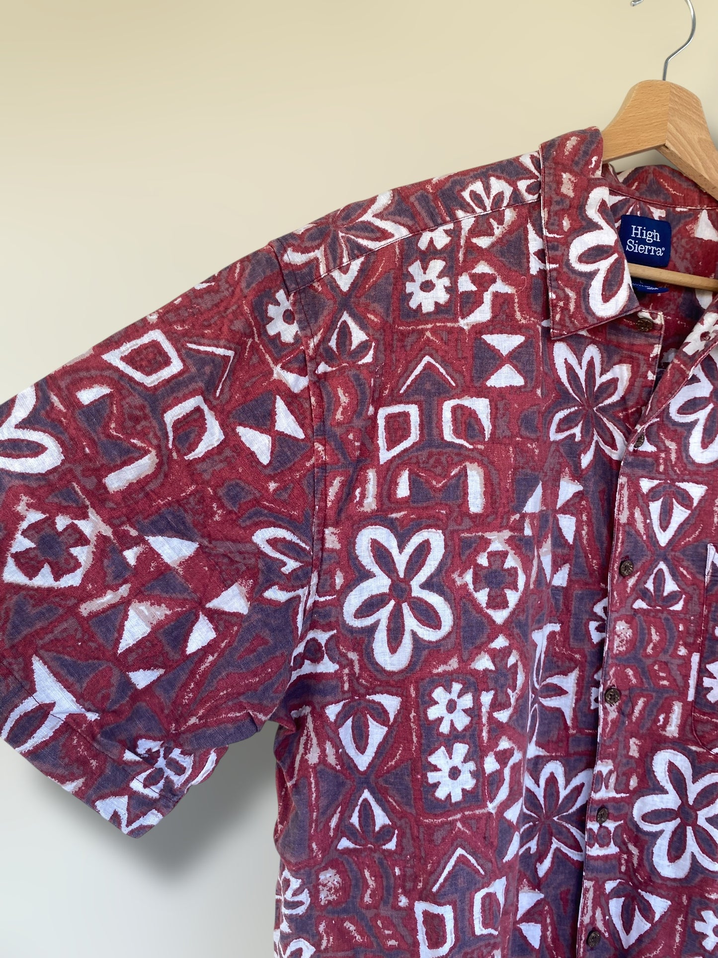 Heavy cotton High Sierra vintage shirt