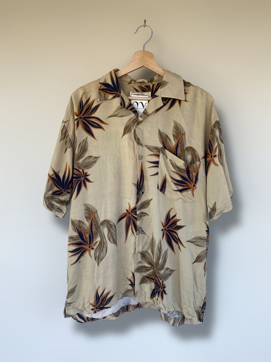Bamboo cay Hawaiian shirt