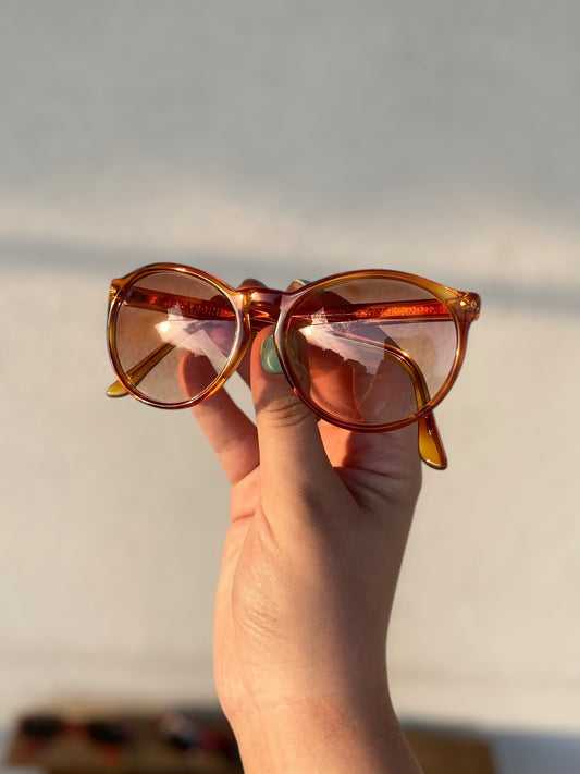 Vintage orange Gherardini sunglasses