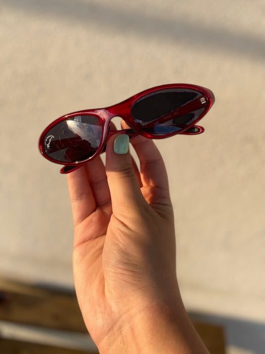 Vintage red Reporter sunglasses
