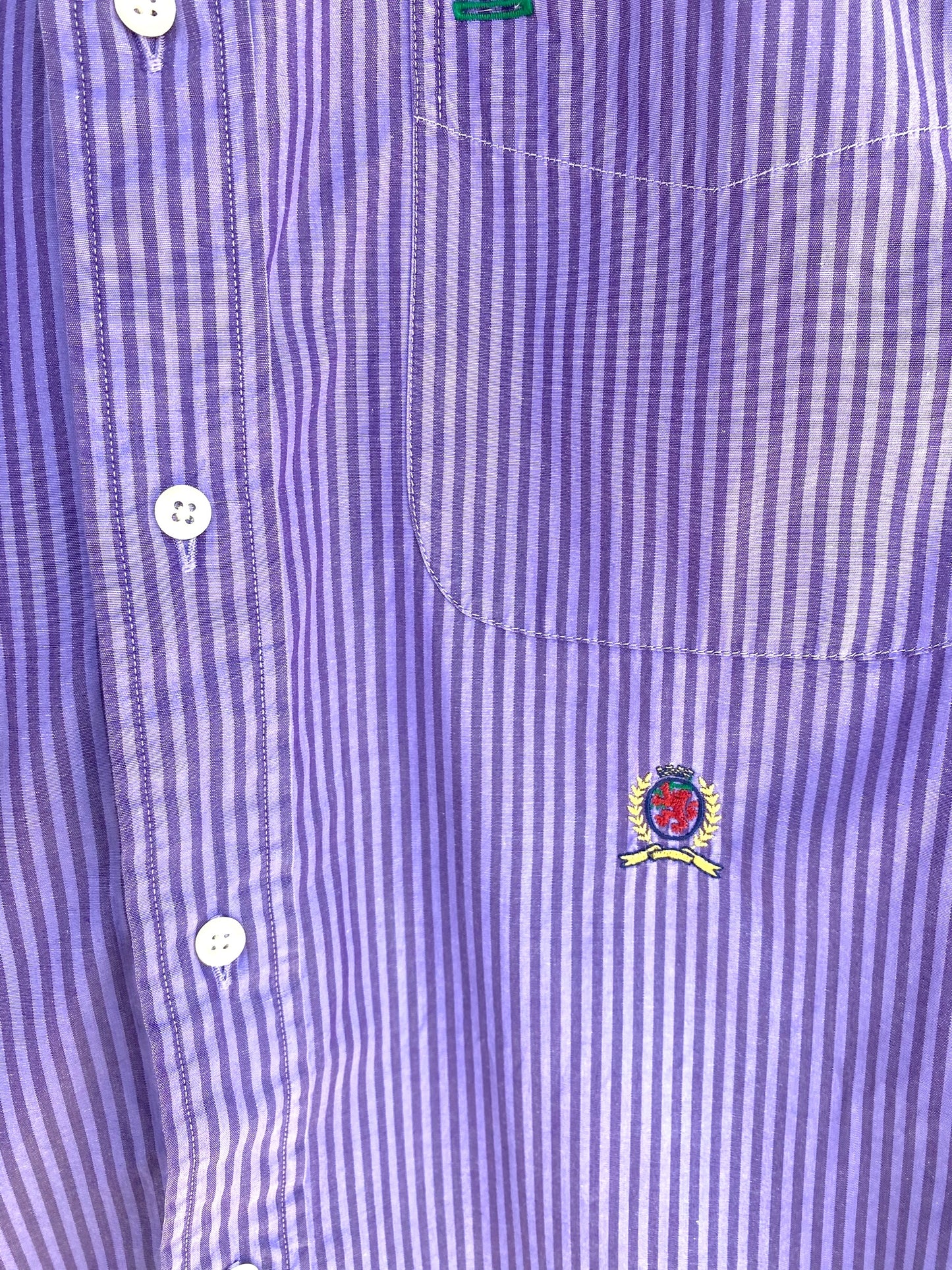 Tommy Hilfiger purple striped T-shirt