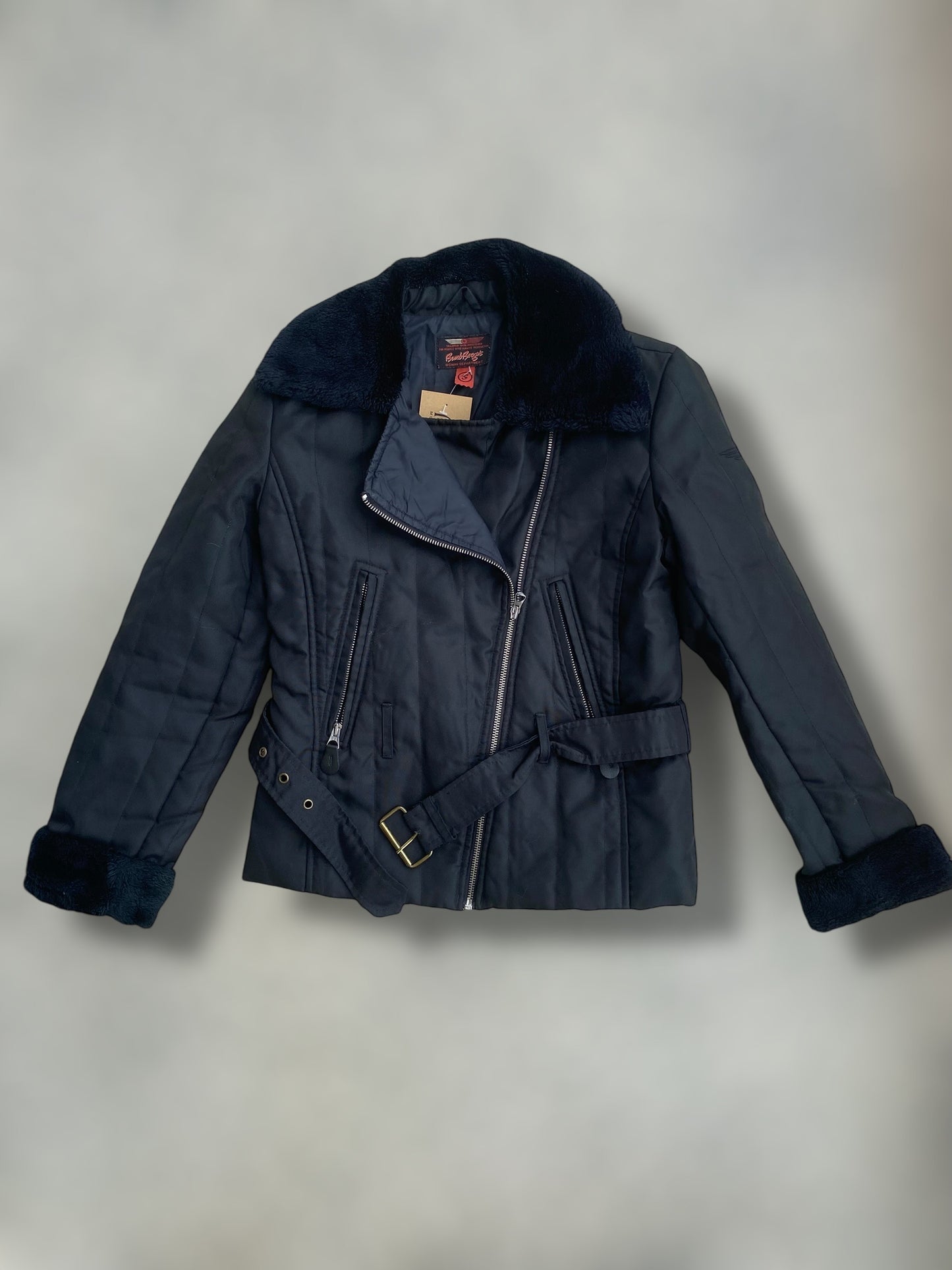 00s waterproof jacket with belt