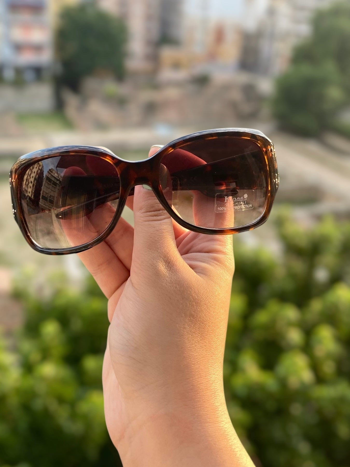 Vintage brown tortoise Klass sunglasses