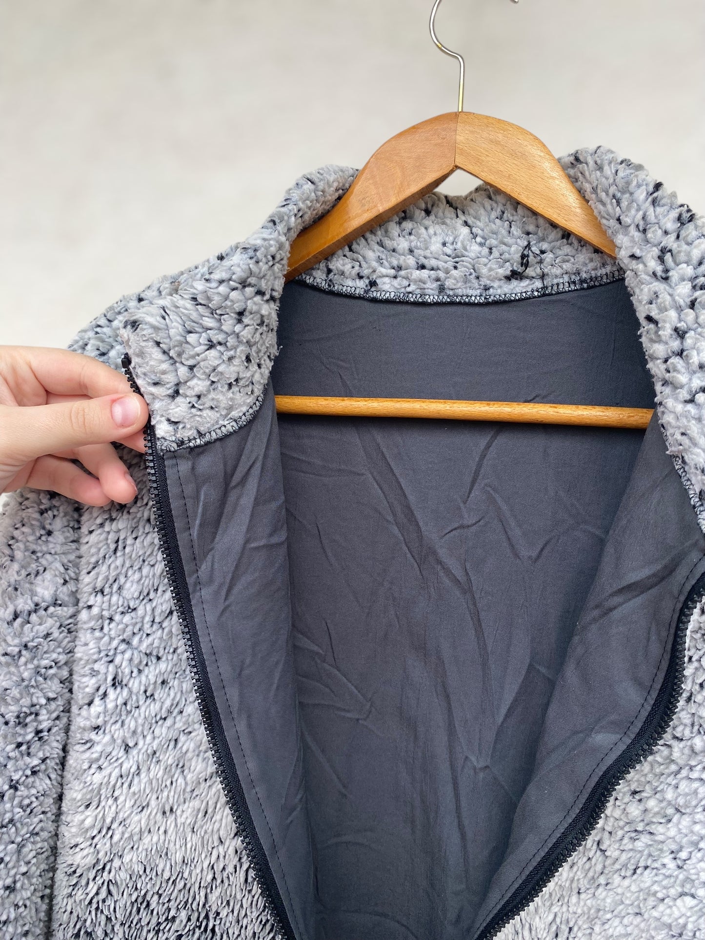 Winter Sherpa fleece jacket