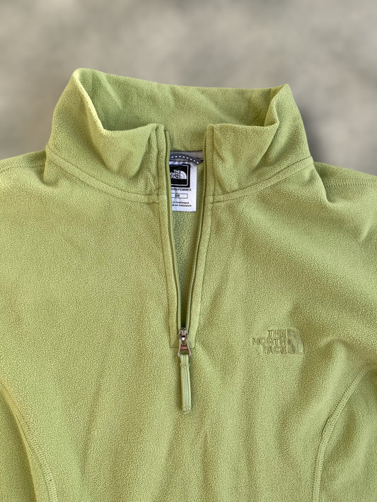 The north face 1/4 zip fleece