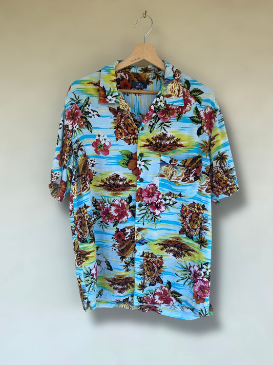 “Hula hoop” Hawaiian vintage shirt
