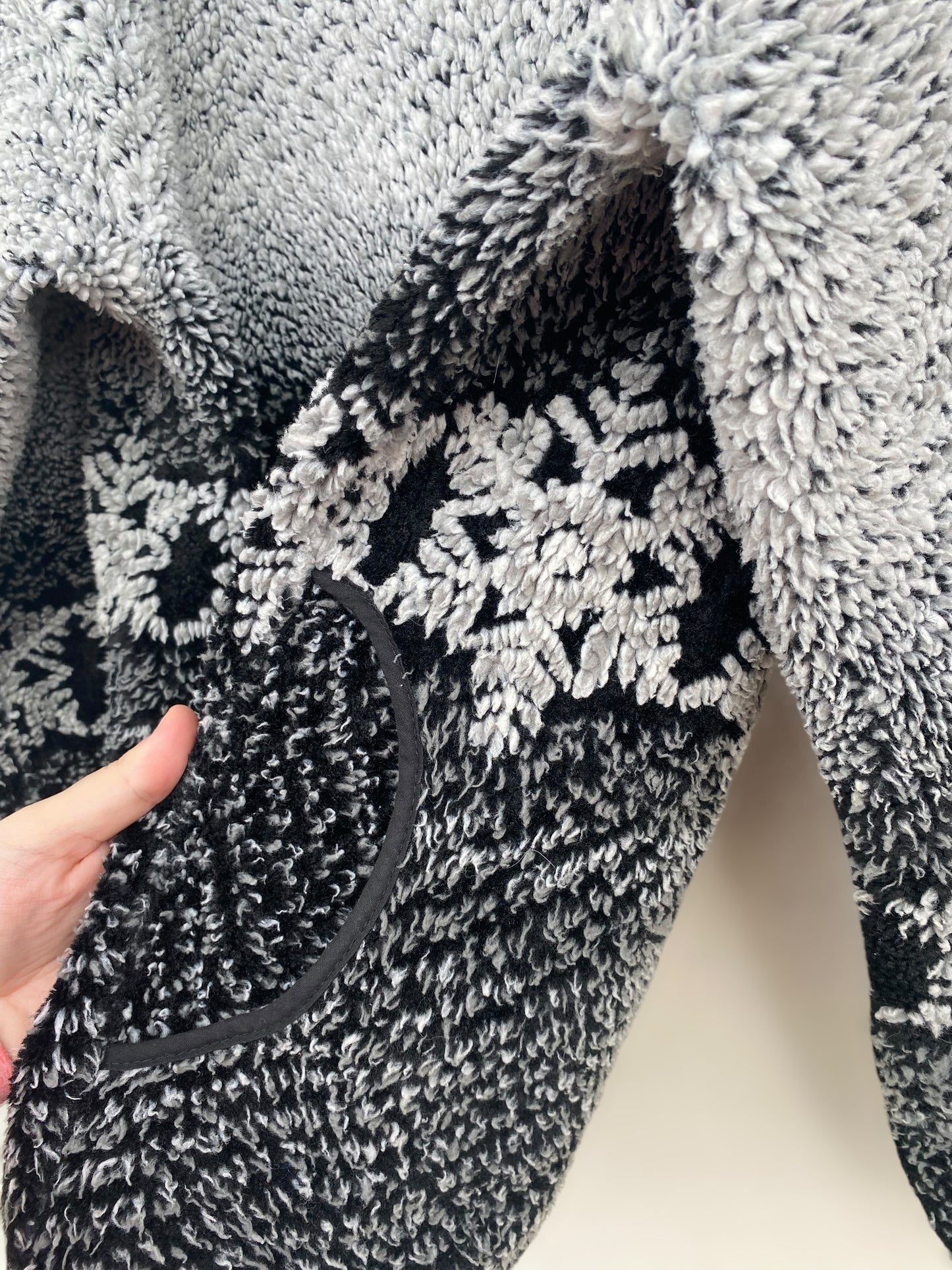 Winter Sherpa fleece jacket