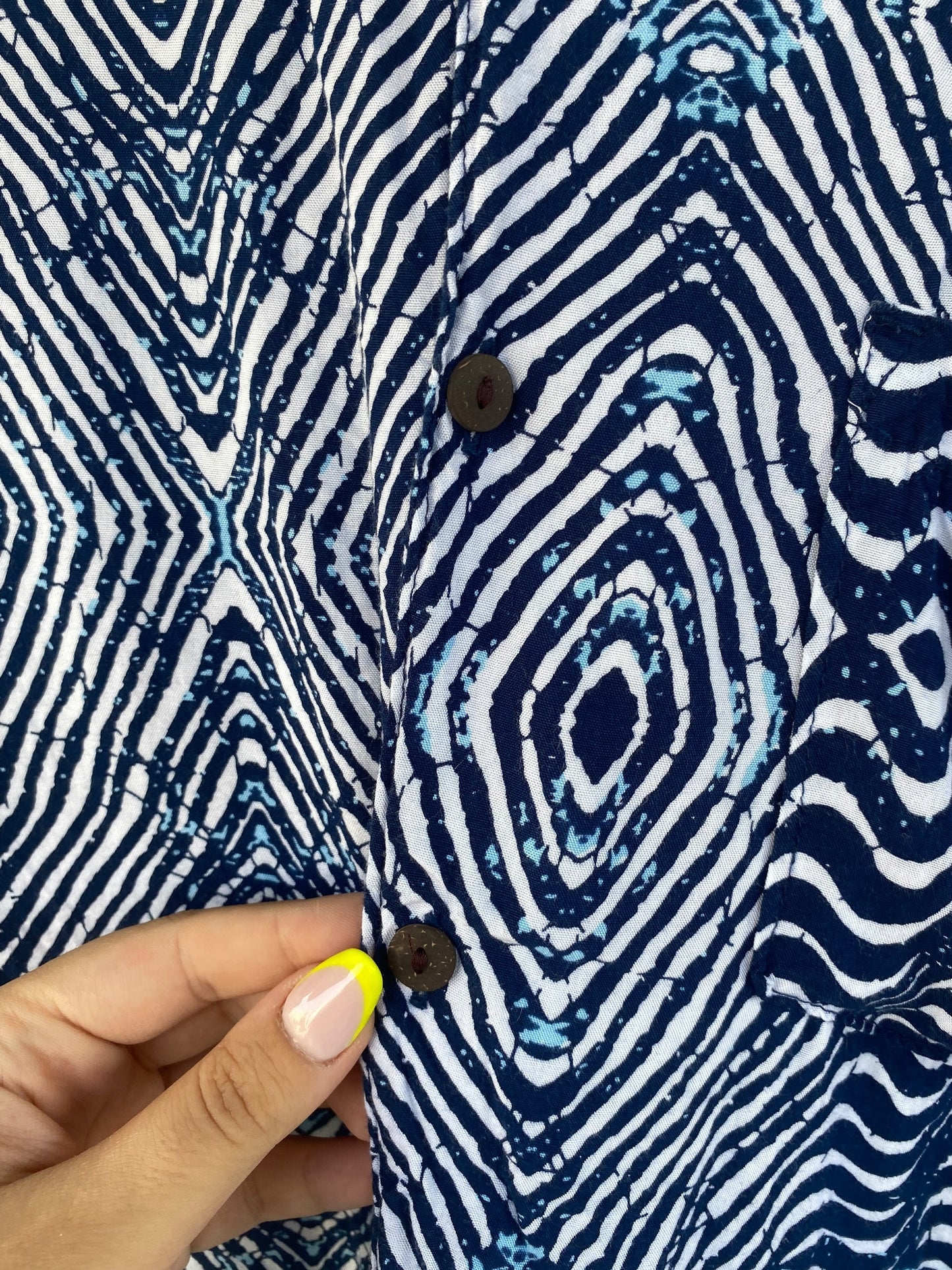 Illusion print vintage shirt