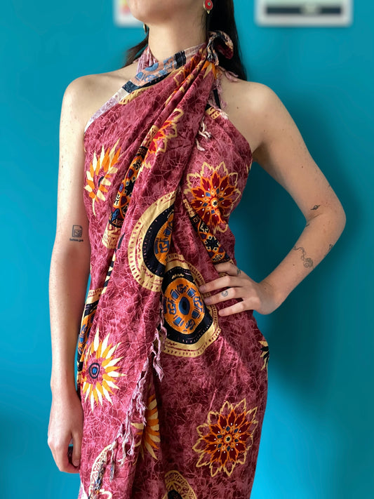 Vintage multi pareo