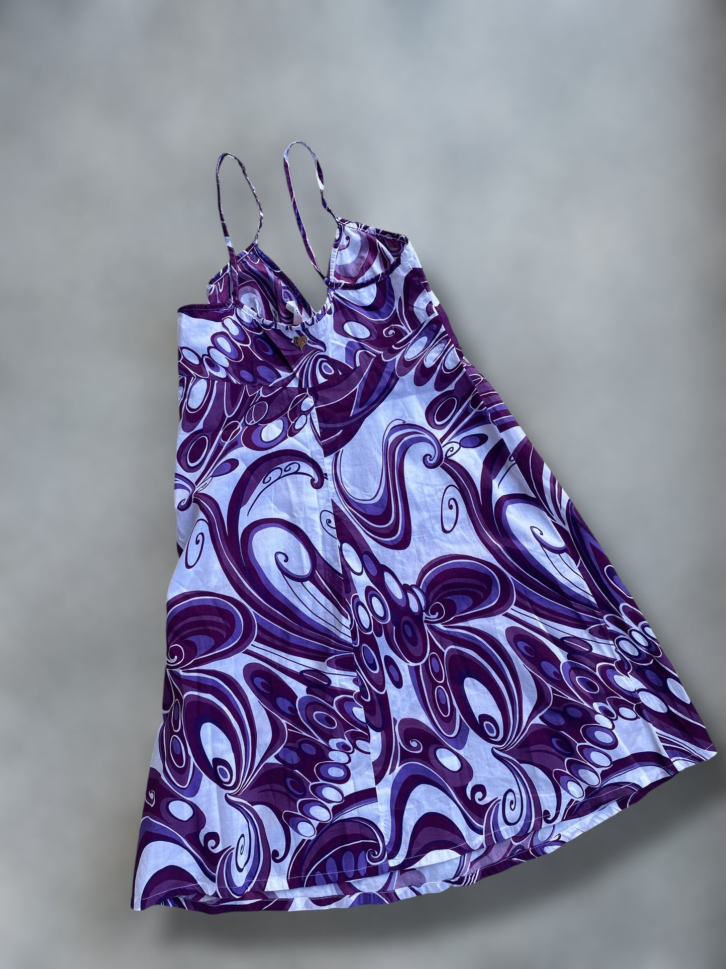 Illusion patterns 00s dress